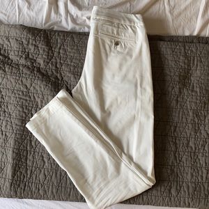 White Express pants
